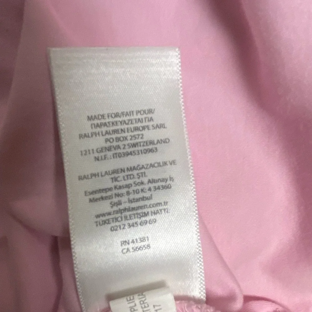 POLO Ralph Lauren Men's Pink Short Sleeve Shirt Classic Fit Polo‎ Shirt XL